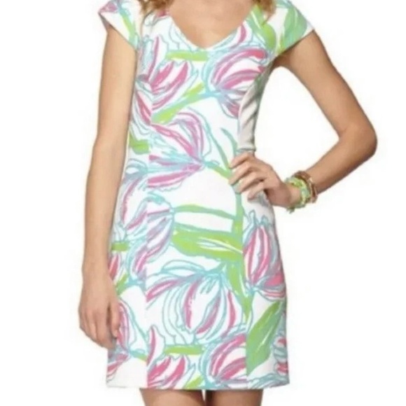 Lily Pulitzer Floral Desiree mini dress - Picture 2 of 15